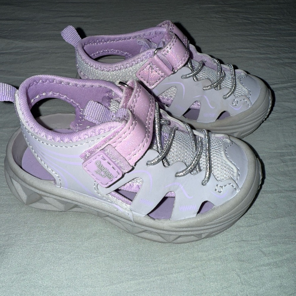 OshKosh B'gosh Light Purple Kids Sneakers- worn once